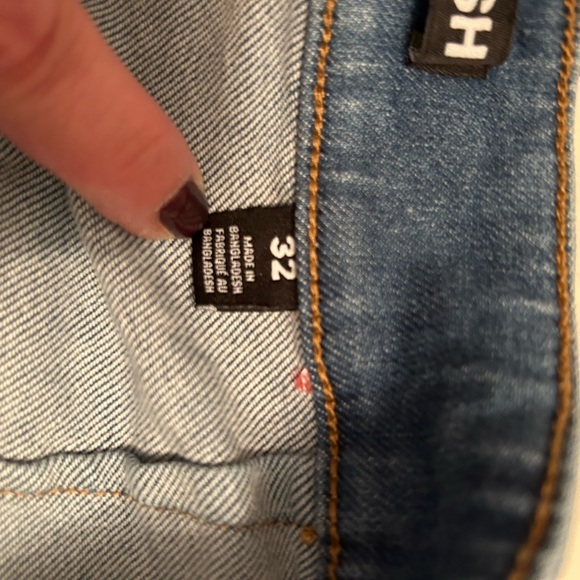 EUC Joe Fresh Denim Joggers, Size 32, Med Blue. - Picture 7 of 7